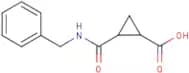 2-(Benzylcarbamoyl)cyclopropanecarboxylic acid