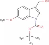 3-(Hydroxymethyl)-6-methoxy-1H-indole, N-BOC protected