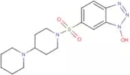 1'-[(1-Hydroxy-1H-benzotriazol-6-yl)sulphonyl]-1,4'-bipiperidine