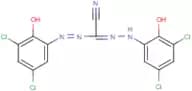 1,5-Bis(3,5-dichloro-2-hydroxyphenyl)formazan-3-carbonitrile