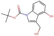 4-Hydroxy-3-(hydroxymethyl)-1H-indole, N-BOC protected 98%
