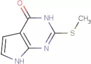 3,7-Dihydro-2-(methylthio)-4H-pyrrolo[2,3-d]pyrimidin-4-one