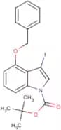 4-(Benzyloxy)-3-iodo-1H-indole, N-BOC protected
