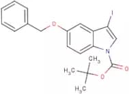 5-(Benzyloxy)-3-iodo-1H-indole, N-BOC protected