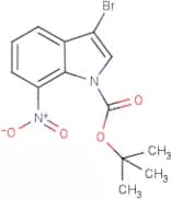 3-Bromo-7-nitroindole, N-BOC protected