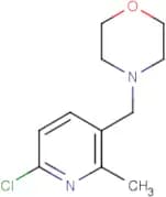 4-[(6-Chloro-2-methylpyridin-3-yl)methyl]morpholine