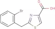 2-(2-Bromobenzyl)-1,3-thiazole-4-carboxylic acid