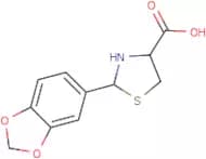 2-(1,3-Benzodioxol-5-yl)-1,3-thiazolidine-4-carboxylic acid