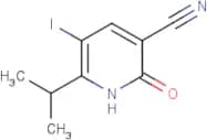 1,2-Dihydro-5-iodo-6-isopropyl-2-oxopyridine-3-carbonitrile