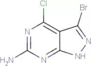 6-Amino-3-bromo-4-chloro-1H-pyrazolo[3,4-d]pyrimidine