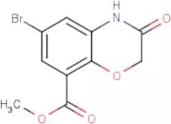 Methyl 6-bromo-3,4-dihydro-3-oxo-2H-1,4-benzoxazine-8-carboxylate