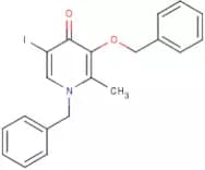 1-Benzyl-3-(benzyloxy)-5-iodo-2-methylpyridin-4(1H)-one