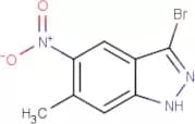 3-Bromo-6-methyl-5-nitro-1H-indazole