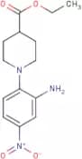 Ethyl 1-(2-amino-4-nitrophenyl)piperidine-4-carboxylate