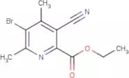 Ethyl 5-bromo-3-cyano-4,6-dimethylpyridine-2-carboxylate