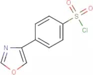 4-(1,3-Oxazol-4-yl)benzenesulphonyl chloride