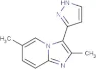 2,6-Dimethyl-3-(1H-pyrazol-3-yl)imidazo[1,2-a]pyridine