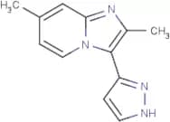 2,7-Dimethyl-3-(1H-pyrazol-3-yl)imidazo[1,2-a]pyridine