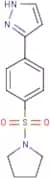 3-(4-Pyrrolidin-1-ylsulfonylphenyl)-1H-pyrazole