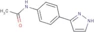 3-(4-Acetamidophenyl)-1H-pyrazole