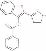 N-[2-(1H-Pyrazol-3-yl)benzofuran-3-yl]benzamide
