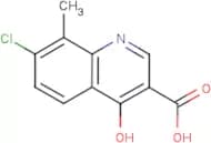 7-Chloro-4-hydroxy-8-methylquinoline-3-carboxylic acid