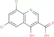 6,8-Dichloro-4-hydroxyquinoline-3-carboxylic acid