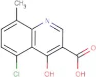5-Chloro-4-hydroxy-8-methylquinoline-3-carboxylic acid