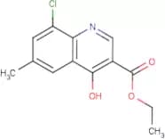 Ethyl 8-chloro-4-hydroxy-6-methylquinoline-3-carboxylate