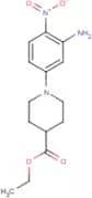 Ethyl 1-(3-amino-4-nitrophenyl)piperidine-4-carboxylate