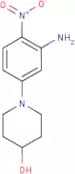 1-(3-Amino-4-nitrophenyl)piperidin-4-ol