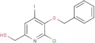 3-(Benzyloxy)-2-chloro-6-(hydroxymethyl)-4-iodopyridine