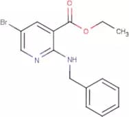 Ethyl 2-(benzylamino)-5-bromonicotinate