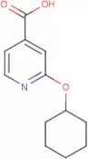 2-(Cyclohexyloxy)isonicotinic acid