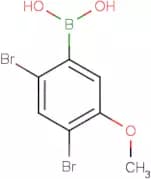 2,4-Dibromo-5-methoxybenzeneboronic acid