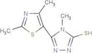 5-(2,4-Dimethyl-1,3-thiazol-5-yl)-4-methyl-4H-1,2,4-triazole-3-thiol