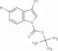 5-Bromo-3-hydroxy-1H-indole, N-BOC protected