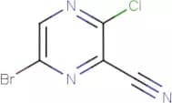 6-Bromo-3-chloropyrazine-2-carbonitrile