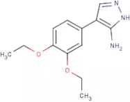 5-Amino-4-(3,4-diethoxyphenyl)-1H-pyrazole
