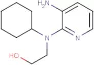 2-[(3-Aminopyridin-2-yl)(cyclohexyl)amino]ethanol