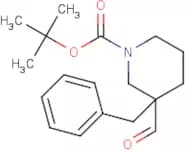 tert-Butyl 3-benzyl-3-formylpiperidine-1-carboxylate