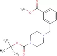 2-Methyl-2-propanyl 4-[3-(methoxycarbonyl)benzyl]-1-piperazinecarboxylate