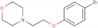 4-[2-(4-Bromophenoxy)ethyl]morpholine