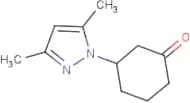 3-(3,5-Dimethyl-1H-pyrazol-1-yl)cyclohexan-1-one