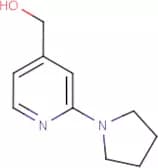 [2-(Pyrrolidin-1-yl)pyridin-4-yl]methanol