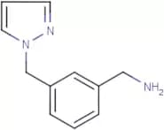{3-[(1H-Pyrazol-1-yl)methyl]phenyl}methylamine
