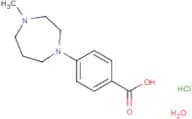 4-(4-Methylhomopiperazin-1-yl)benzoic acid monohydrochloride monohydrate
