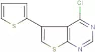 4-Chloro-5-(2-thienyl)thieno[2,3-d]pyrimidine