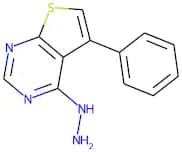 4-Hydrazino-5-phenylthieno[2,3-d]pyrimidine