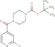 tert-Butyl 4-(2-chloroisonicotinoyl)tetrahydro-1(2H)-pyrazinecarboxylate